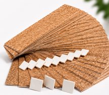 چوب پنبه - ضربه گیر - Cork pad - پد چوب پنبه‌ای یونکس برای محافظت و فاصله‌گذاری بین شیشه‌ها